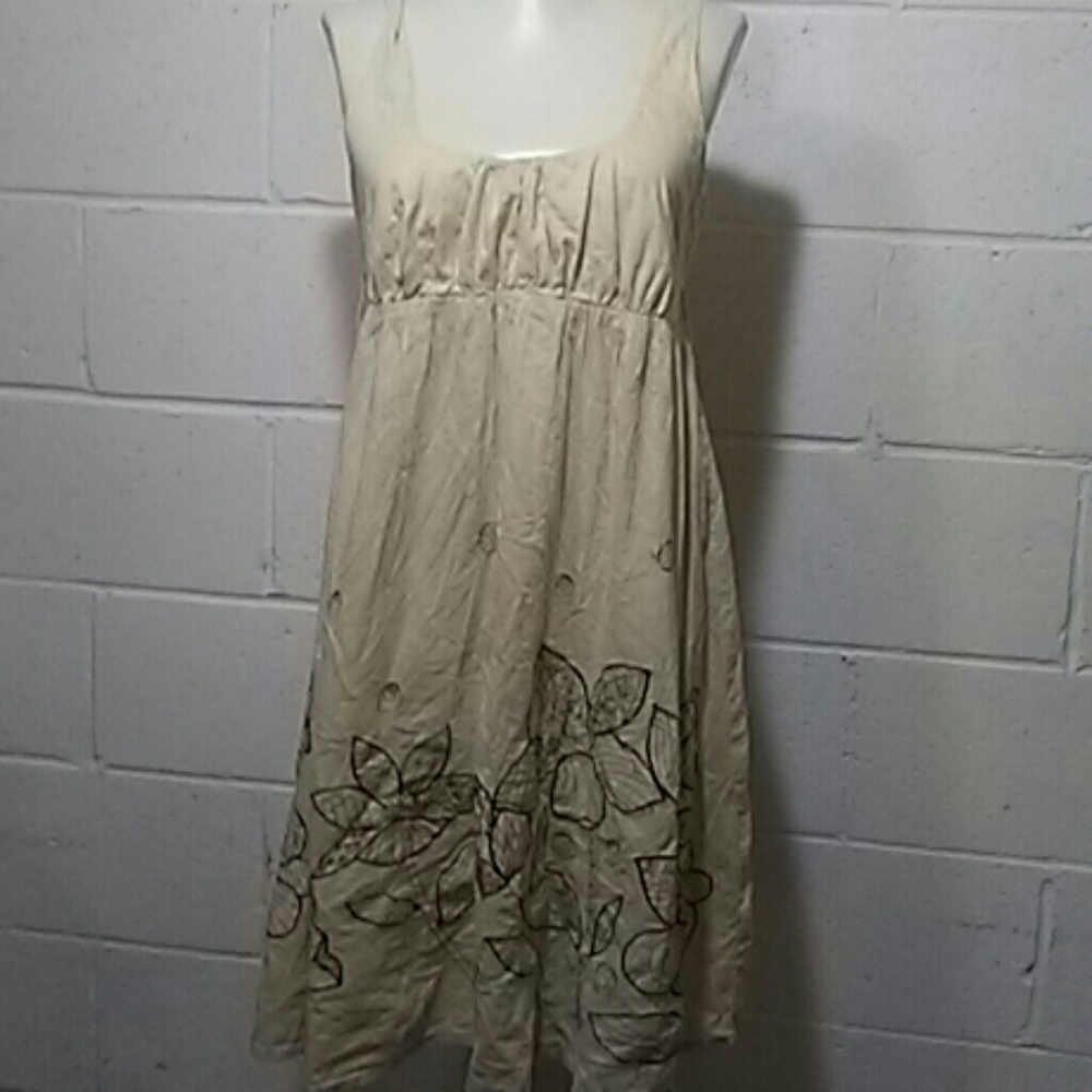 Topshop Sz 12 Embroidered Dress